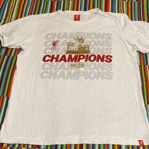 L.F.C graphic logo, championship T-shirt, size large, fast shipping